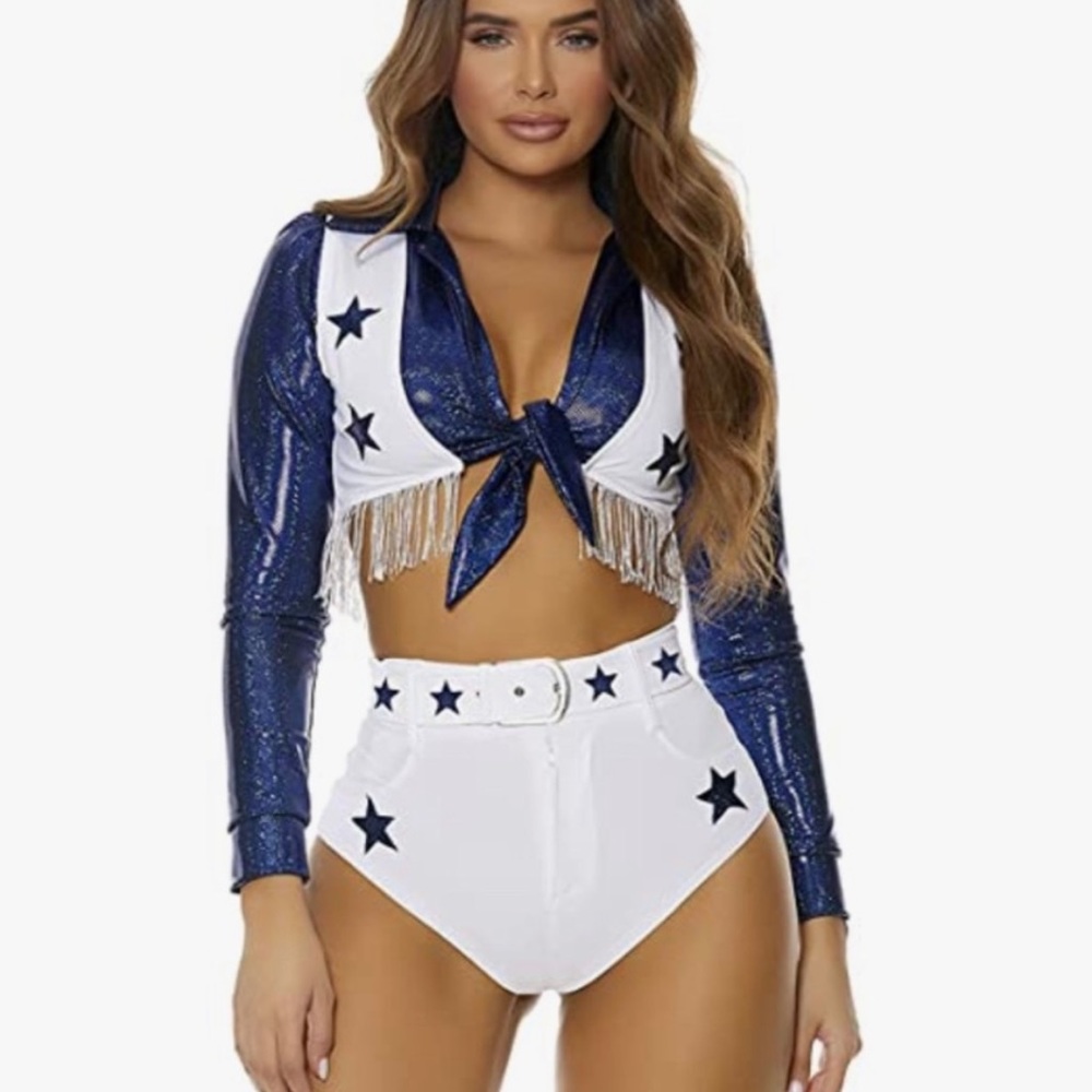 Dallas cowboys cheerleader costume